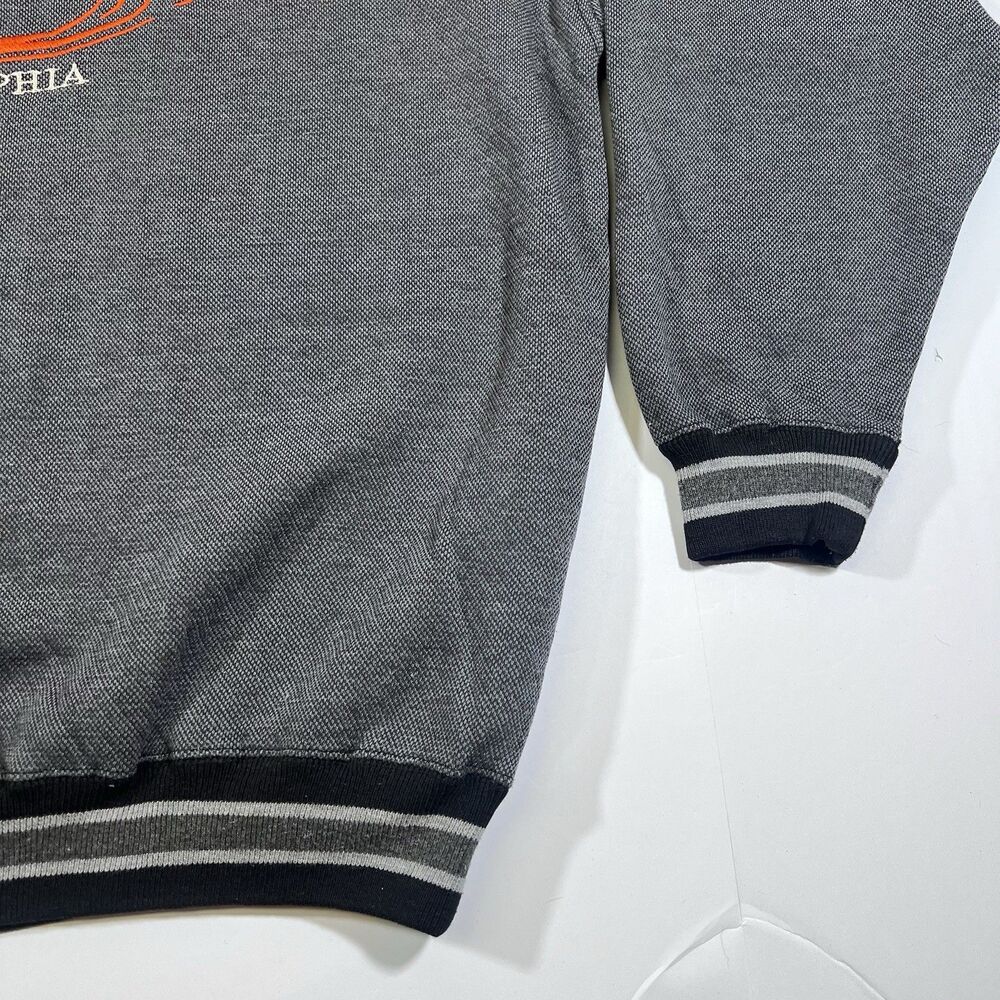 Vintage Brandon Sportswear Philadelphia Flyers Crewneck Sweater NHL Men's XL - Picture 3 of 11